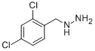 structure of CAS# 51421-37-5, (2,4-Dichloro-Benzyl)-Hydrazine;(2,4-DICHLORO-BENZYL)-HYDRAZINE