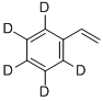 structure of CAS# 5161-29-5, Styrene-2,3,4,5,6-D5
