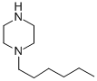 structure of CAS# 51619-55-7, 1-(1-Hexyl)-Piperazine;94817_Fluka