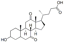 CAS#: 517-33-9， 3-Hydroxy-7,12-Diketocholanoic Acid