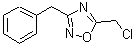 structure of CAS# 51802-77-8, 3-Benzyl-5-(Chloromethyl)-1,2,4-Oxadiazole;3-benzyl-5-(chloromethyl)-1,2,4-oxadiazole;5-(chloromethyl)-3-benzyl-1,2,4-oxadiazole;MFCD08273449