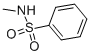 structure of CAS# 5183-78-8, N-Methylbenzenesulfonamide;Zinc01706935;Ai3-03812;Benzenesulfonamide, N-Methyl-