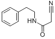 structure of CAS# 51838-02-9, 2-Cyano-N-Phenethyl-Acetamide;2-Cyano-N-(2-Phenylethyl)Ethanamide;Enamine_001898;Zinc00122695