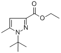 结构式 CAS# 519056-54-3, 1-(叔丁基)-5-甲基-1H-吡唑-3-羧酸乙酯
