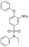 structure of CAS# 51929-55-6, 3-Amino-N-Ethyl-4-Phenoxy-N-Phenylbenzenesulphonamide;3-Amino-N-Ethyl-4-(Phenoxy)-N-Phenyl-Benzenesulfonamide;Nsc93774;3-Amino-N-Ethyl-4-Phenoxy-N-Phenylbenzenesulphonamide
