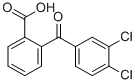 结构式 CAS# 52187-03-8, 2-(3,4-二氯苯甲酰基)苯甲酸
