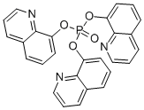 structure of CAS# 52429-99-9, Phosphoric Acid Tris(8-Quinolyl Ester);Tris(8-Quinolyl) Phosphate;Phosphoric Acid Tris(8-Quinolyl) Ester;Phosphoric Acid Tris(8-Quinolyl Ester)