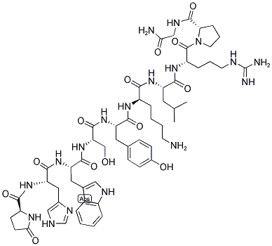 CAS#: 52671-12-2， Pyr-His-Trp-Ser-Tyr-D-Lys-Leu-Arg-Pro-Gly-NH2