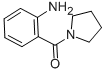 结构式 CAS# 52745-20-7, (2-氨基-苯基)-吡咯烷-1-基甲酮