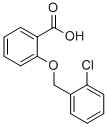structure of CAS# 52803-70-0, 2-(2-Chloro-Benzyloxy)-Benzoic Acid;2-(2-Chlorobenzyl)Oxybenzoate;Zinc03243303