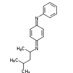 CAS#: 52870-46-9， (1E,4E)-N-(4-Methyl-2-Pentanyl)-N'-Phenyl-2,5-Cyclohexadiene-1,4-Diimine