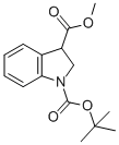 结构式 CAS# 528862-00-2, 2,3-二氢-1H-吲哚-3-羧酸甲酯