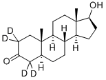 CAS#: 5295-66-9， 5alpha-Androstan-17beta-Ol-3-One-2,2,4,4-D4