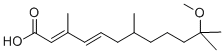 structure of CAS# 53092-52-7, Methoprene Acid;(2E,4E)-11-Methoxy-3,7,11-Trimethyldodeca-2,4-Dienoic Acid;(2E,4E)-11-Methoxy-3,7,11-Trimethyl-Dodeca-2,4-Dienoic Acid;11-Methoxy-3,7,11-Trimethyl-Dodeca-2,4-Dienoic Acid