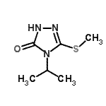 CAS#: 53159-32-3， 4-Isopropyl-5-(Methylsulfanyl)-2,4-Dihydro-3H-1,2,4-Triazol-3-One