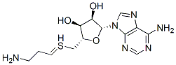 结构式 CAS# 53186-57-5, S-腺苷-3-硫代丙胺