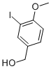 structure of CAS# 53279-82-6, 3-Iodo-4-Methoxybenzyl Alcohol