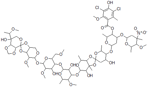 CAS#: 53296-30-3， Everninomicin B