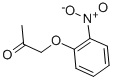 structure of CAS# 5330-66-5, 1-(2-Nitrophenoxy)Acetone;1-(2-Nitrophenoxy)Acetone;2-Propanone, 1-(2-Nitrophenoxy)-;Nsc 2506