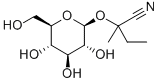 structure of CAS# 534-67-8, Lotaustralin;(2R)-2-Methyl-2-[(2S,3R,4S,5S,6R)-3,4,5-Trihydroxy-6-(Hydroxymethyl)Tetrahydropyran-2-Yl]Oxy-Butanenitrile;(2R)-2-Methyl-2-[[(2S,3R,4S,5S,6R)-3,4,5-Trihydroxy-6-(Hydroxymethyl)-2-Tetrahydropyranyl]Oxy]Butanenitrile;(2R)-2-Methyl-2-[(2S,3R,4S,5S,6R)-3,4,5-Trihydroxy-6-Methylol-Tetrahydropyran-2-Yl]Oxy-Butyronitrile