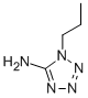 structure of CAS# 5340-04-5, 1-Propyltetrazol-5-Amine;1-Propyl-5-Tetrazolamine;(1-Propyltetrazol-5-Yl)Amine;1-Propyl-1,2,3,4-Tetrazol-5-Amine