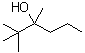 structure of CAS# 5340-41-0, 2,2,3-Trimethylhexan-3-Ol;3-Hexanol, 2,2,3-Trimethyl-;Nsc908