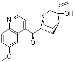 结构式 CAS# 53467-23-5, (3S)-3-羟基奎尼丁