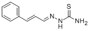 structure of CAS# 5351-70-2, (3-Phenylprop-2-Enylideneamino)Thiourea;[[(E)-3-Phenylprop-2-Enylidene]Amino]Thiourea;Semicarbazide, 1-Cinnamylidene-3-Thio-;Wln: Suyzmnu2u1r