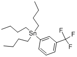 结构式 CAS# 53566-38-4, 三丁基[3-(三氟甲基)苯基]锡烷