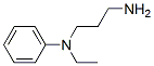 structure of CAS# 53606-48-7, N-(3-Aminopropyl)-N-Ethyl-N-Phenylamine;3-(Ethyl-Phenyl-Amino)Propylammonium;3-(Ethyl-Phenylamino)Propylammonium;3-(Ethyl-Phenyl-Amino)Propylazanium