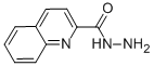 structure of CAS# 5382-44-5, Quinoline-2-Carbohydrazide;2-Quinolinecarbohydrazide;Quinaldohydrazide;Mls000517117