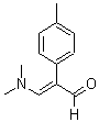 structure of CAS# 53868-38-5, 3-(N,N-Dimethylamino)-2-(4-Methylphenyl)Acrylaldehyde;(Z)-3-Dimethylamino-2-(4-Methylphenyl)Prop-2-Enal;3-Dimethylamino-2-(4-Methylphenyl)Acrolein;(Z)-3-Dimethylamino-2-(4-Methylphenyl)Acrolein