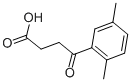 结构式 CAS# 5394-59-2, 4-(2,5-二甲基-苯基)-4-氧代丁酸