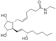 CAS#: 54130-36-8， (5Z,9alpha,11alpha,13E,15S)-N-Ethyl-9,11,15-Trihydroxy-Prosta-5,13-Dien-1-Amide