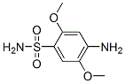 结构式 CAS# 54179-10-1, 4-氨基-2,5-二甲氧基苯磺酰胺