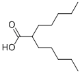 structure of CAS# 5422-52-6, 2-Pentylheptanoic Acid;2-Amylenanthic Acid;Di-N-Amylacetic Acid;Sbb007872