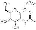 structure of CAS# 54400-75-8, Allyl 2-Acetamido-2-Deoxy-alpha-D-Glucopyranoside