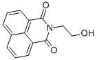 structure of CAS# 5450-40-8, 2-(2-Hydroxyethyl)-1H-Benzo[de]Isoquinoline-1,3(2H)-Dione;Nsc 11547;St5217257;Nsc11547