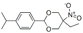 CAS#: 5458-34-4， 5-Ethyl-5-Nitro-2-(4-Propan-2-Ylphenyl)-1,3-Dioxane