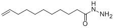 structure of CAS# 5458-77-5, Undec-10-Enehydrazide;Undec-10-Enohydrazide;Zinc01602854;Nsc23711