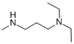 structure of CAS# 5459-95-0, N,N-Diethyl-N'-Methyl-1,3-Propanediamine;N,N-Diethyl-N'-Methyl-Propane-1,3-Diamine;Diethyl-(3-Methylaminopropyl)Amine;Nsc400873