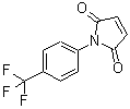 结构式 CAS# 54647-09-5, 1-[4-(三氟甲基)苯基]-1H-吡咯-2,5-二酮