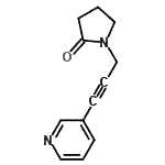 CAS#: 548762-01-2， 1-[3-(3-Pyridyl)Prop-2-Ynyl]Pyrrolidin-2-One
