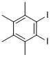 structure of CAS# 5503-82-2, 1,2-Diiodo-3,4,5,6-Tetramethylbenzene;1,2-DIIODO-3,4,5,6-TETRAMETHYLBENZENE;DIIODOPREHNITENE