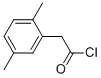 structure of CAS# 55312-97-5, 2,5-Dimethylphenylacetyl Chloride;2,5-Dimethylphenylacetyl Chloride