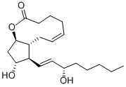 structure of CAS# 55314-48-2, (5Z,9alpha,11alpha,13E,15S)-9,11,15-Trihydroxy-Prosta-5,13-Dien-1-Oicacid 1,9-Lactone;9ALPHA, 11ALPHA, 15S-TRIHYDROXY-PROSTA-5Z, 13E-DIEN-1-OIC ACID, 1,9-LACTONE;9Alpha,11Alpha,15S-Trihydroxy-Prost-5Z,13E-Dien-1-Oic Acid,1,9-Lactone;PROSTAGLANDIN F2ALPHA 1,9-LACTONE