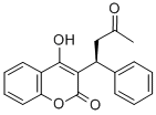 structure of CAS# 5543-57-7, (S)-(-)-Warfarin;2-Hydroxy-3-(3-Oxo-1-Phenyl-Butyl)Chromen-4-One;2-Hydroxy-3-(3-Oxo-1-Phenylbutyl)-4-Chromenone;2-Hydroxy-3-(3-Keto-1-Phenyl-Butyl)Chromone