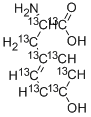 structure of CAS# 55443-60-2, L-Tyrosine-13C9