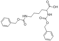 structure of CAS# 55592-85-3, N,N'-Dibenzyloxycarbonyl-L-lysine