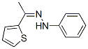 structure of CAS# 55968-17-7, 1-(2-Thienyl)Ethanone Phenylhydrazone;N-[1-(2-Thienyl)Ethylideneamino]Aniline;Phenyl-[1-(2-Thienyl)Ethylideneamino]Amine;Nsc146220